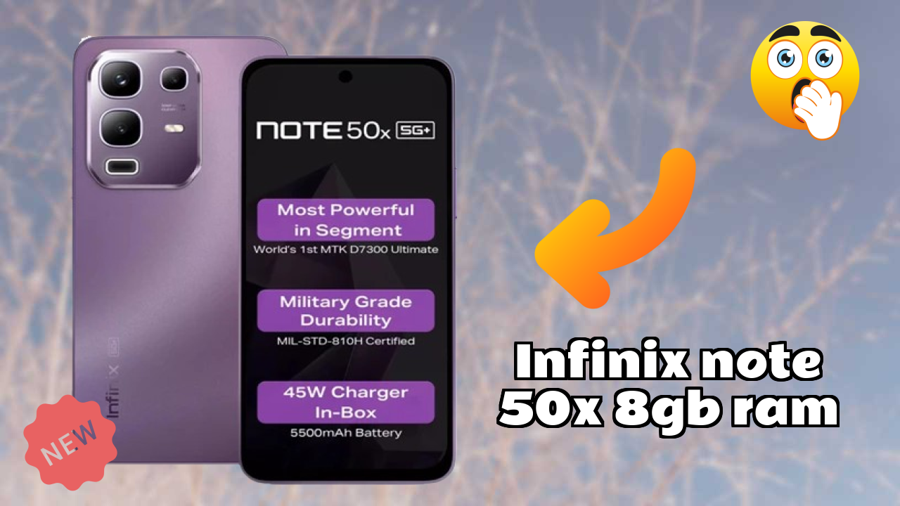 Infinix Note 50X 8GB RAM at ₹12,339 - Best Features Explained
