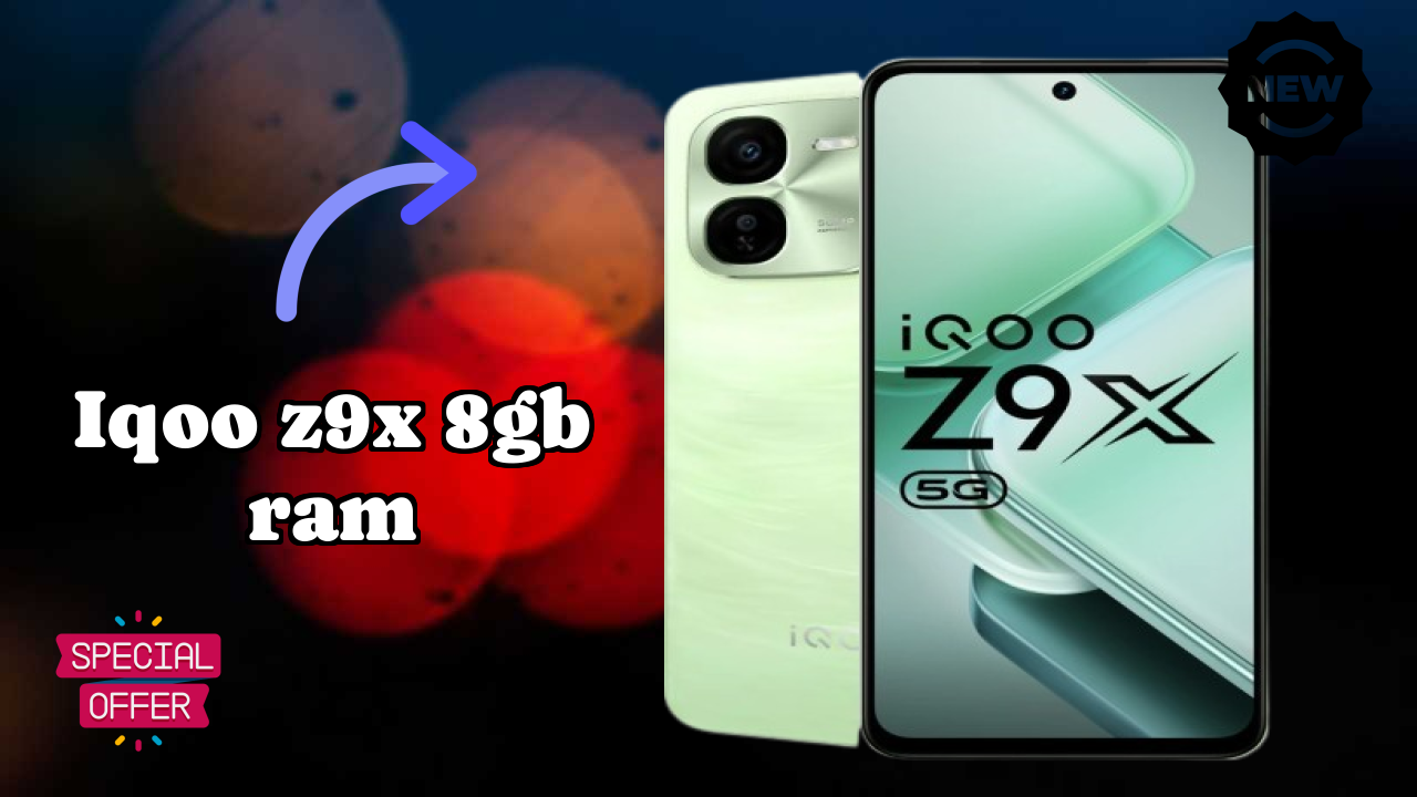 IQOO Z9x 8GB RAM Test: 8 GB RAM Handles Heavy Apps