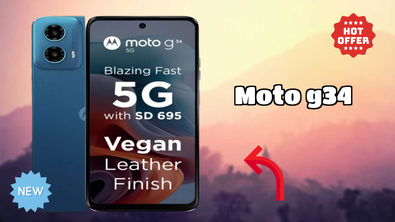 Moto G34 at ₹10,999 - Complete Review Guide