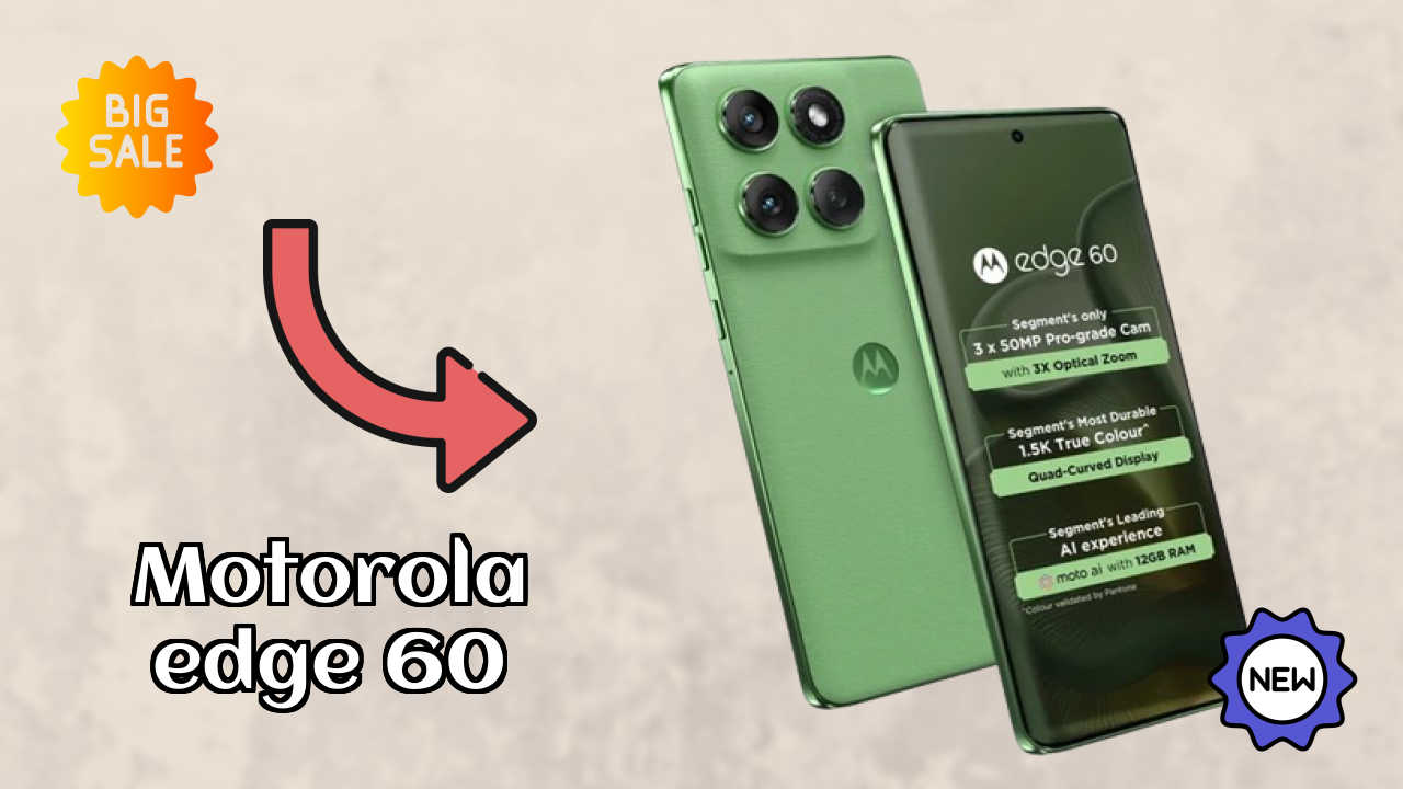 Motorola Edge 60 Camera Review: 50 MP + 50 MP + 10 MP Rear Camera Photo Quality