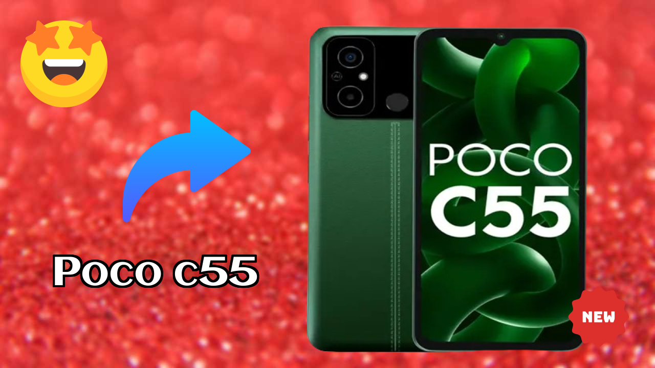 POCO C55 Display Review: 6.71 Inches (17.04 Cm) Screen Size