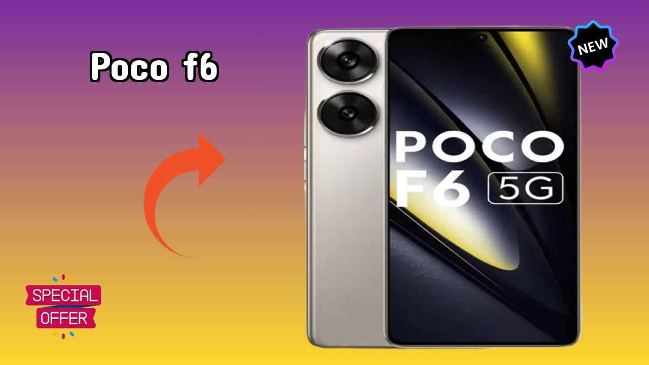 POCO F6 at ₹21,890 - Best Deal Available