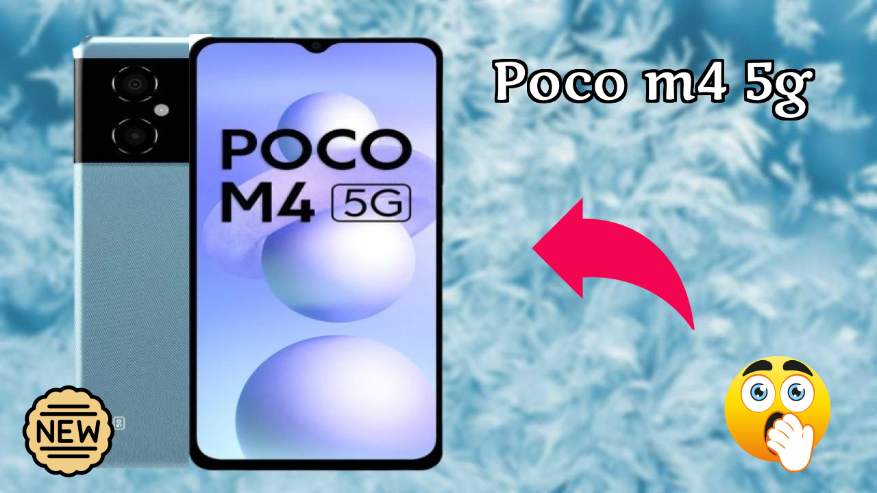 POCO M4 5G Display Technology: IPS LCD Quality