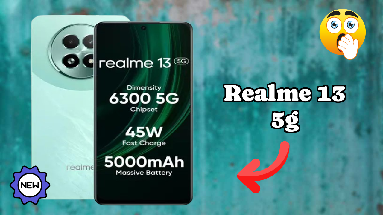 Realme 13 5G Gaming Benchmarks: MediaTek Dimensity 6300 Tested