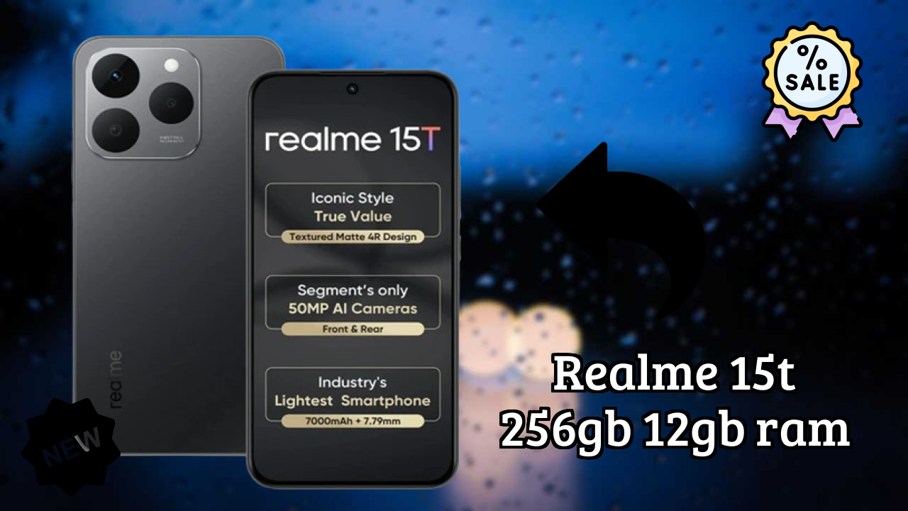 Realme 15T 256GB 12GB RAM Display Technology: AMOLED Review