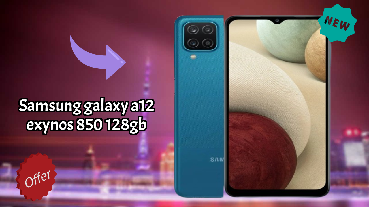 Samsung Galaxy A12 Exynos 850 128GB RAM Performance: 6 GB RAM Gaming Tested