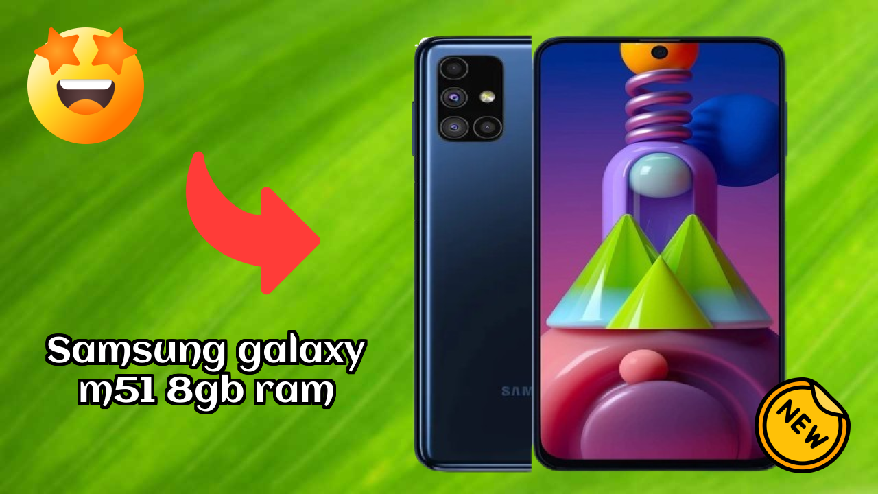 Samsung Galaxy M51 8GB RAM Display Analysis: 6.7 Inches (17.02 Cm) Screen