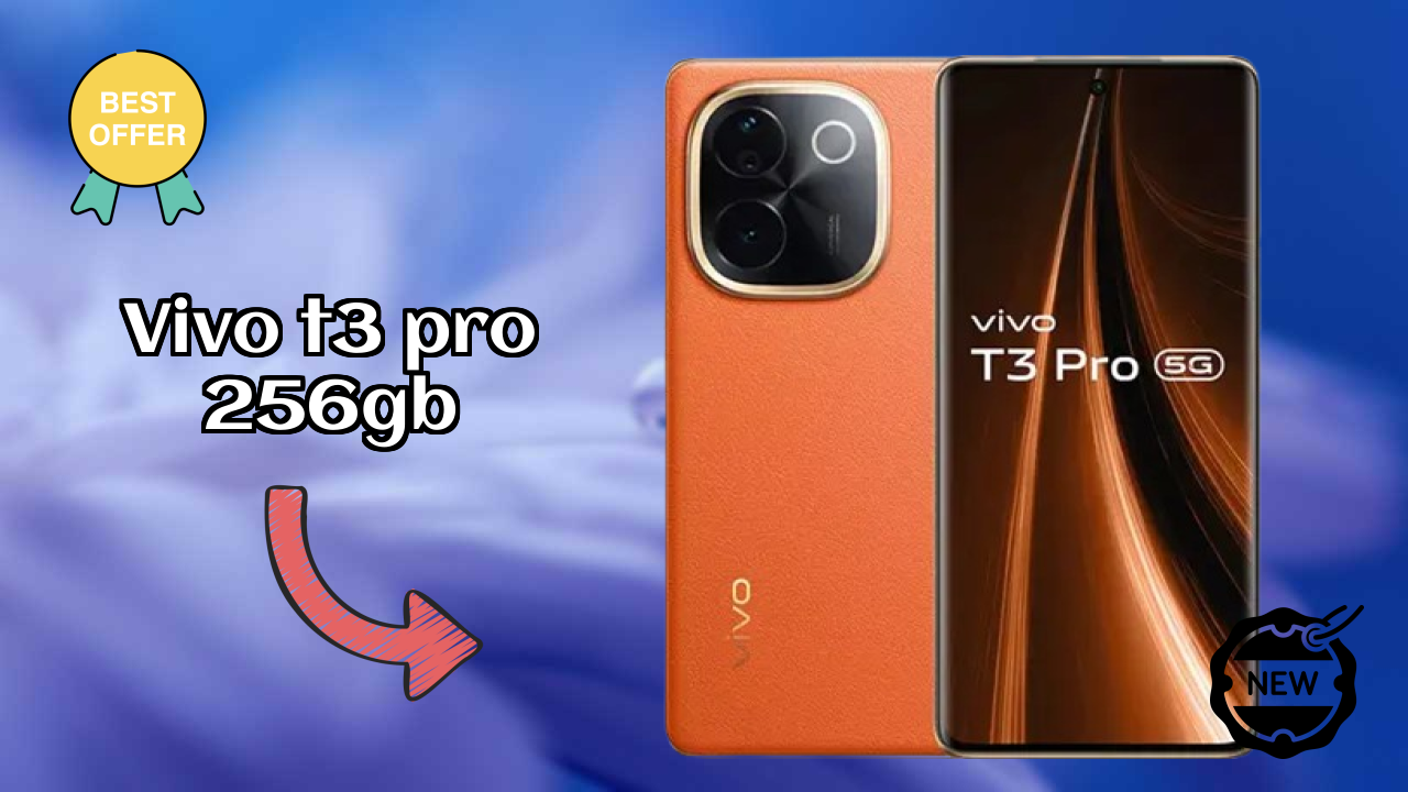 Vivo T3 Pro 256GB Camera Review: 50 MP + 8 MP Rear Camera Photo Quality